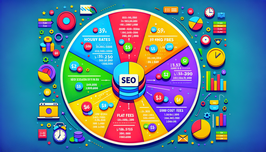 Eine Grafik, die die SEO Kosten darstellt und verschiedene Preismodelle veranschaulicht.